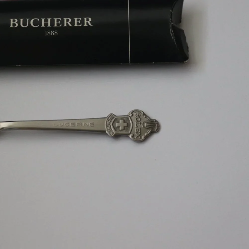 Bucherer Rolex Tea Spoon Lucerne Switzerland New